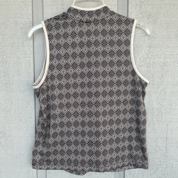 NWT Sigrid Olsen Size M Sleeveless Golf Tennis Top UPF 50 Athleisure - Picture 11 of 12